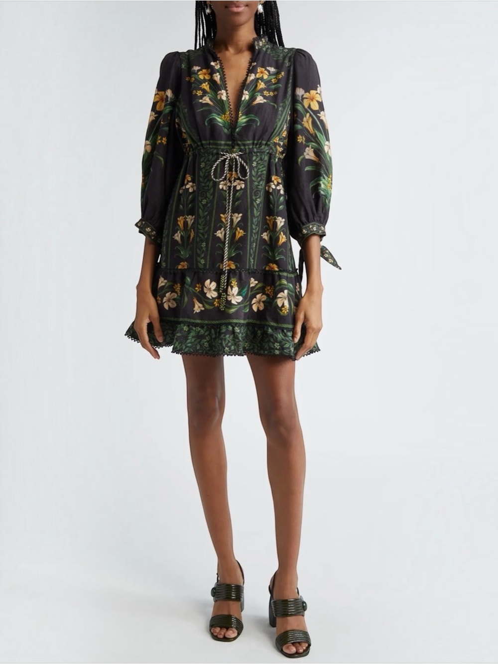 NWT FARM Rio Flowers Arch Dress Size S - Picture 8 of 14